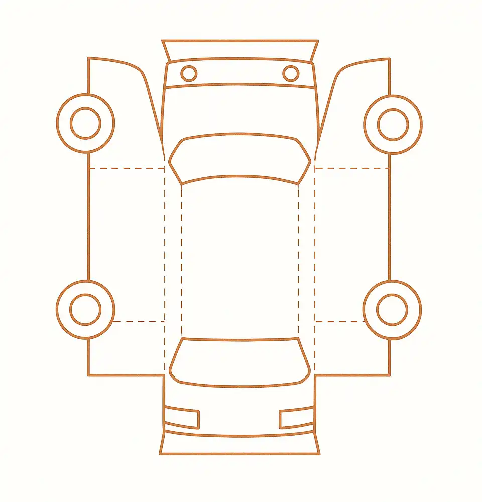 車の展開図02
