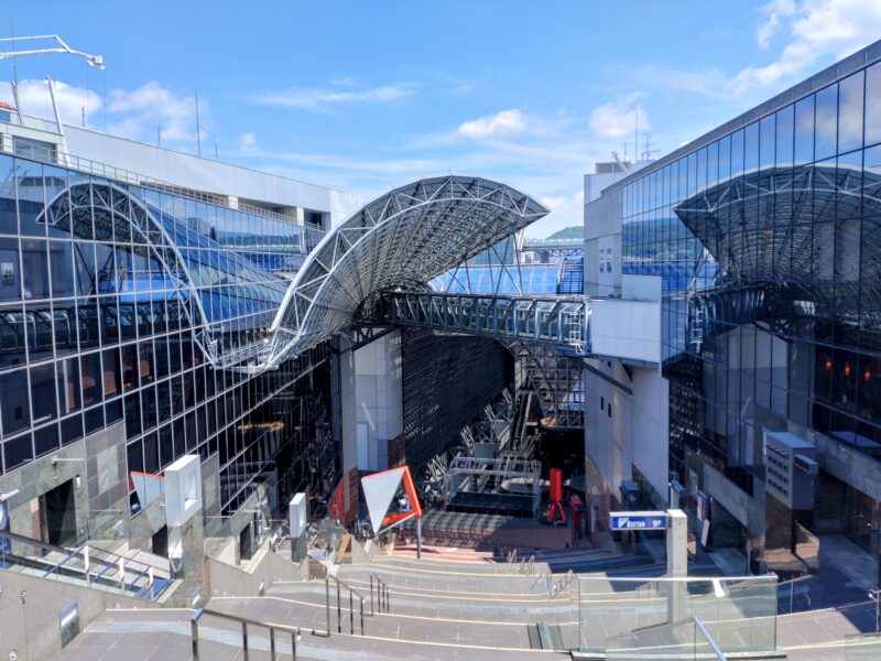 京都駅のトラス構造