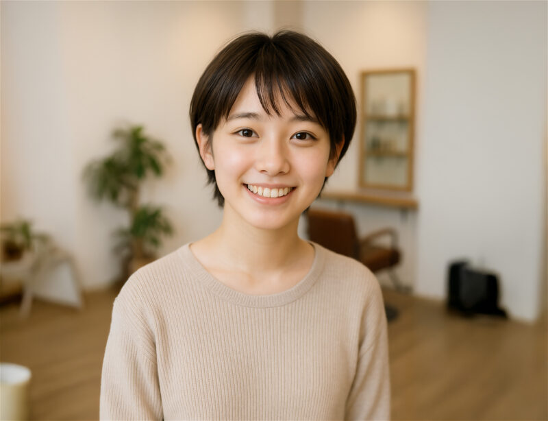 ヘアサロン(カットモデル)04