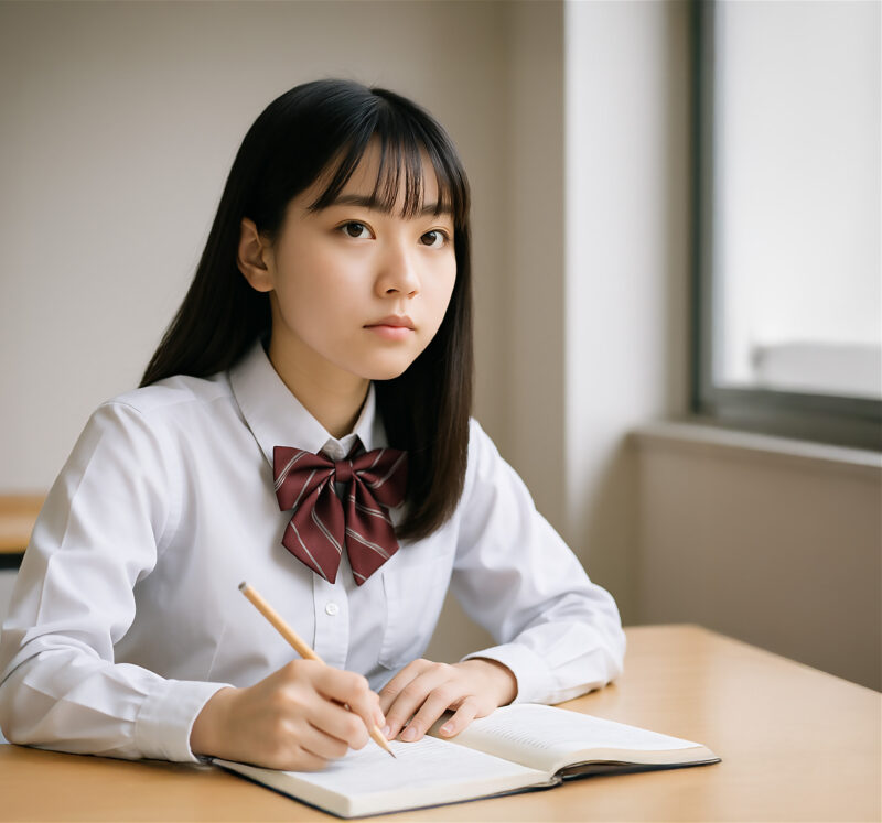 受験生（女子高生）01