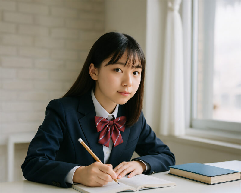受験生（女子高生）02