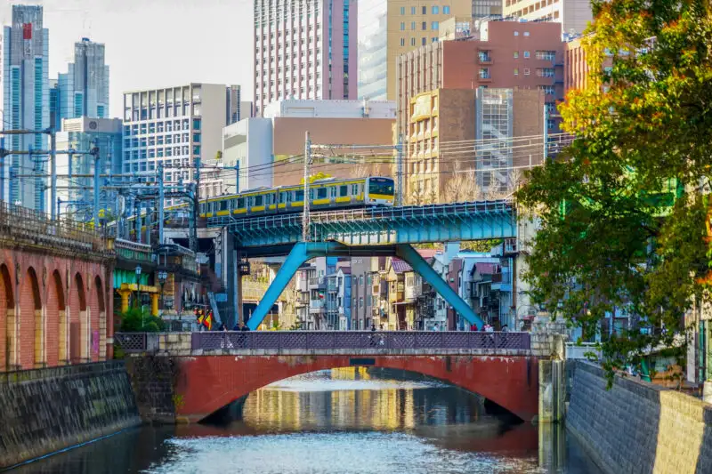 橋・電車・都市01